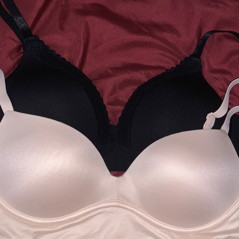 Dobreva and Prima Valentina 34B soft padded cup - wireless cream and black - Picture 11 of 13